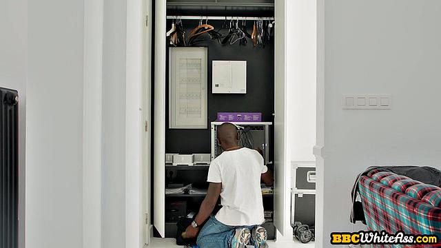 Horny Inked redhead smashed by BBC