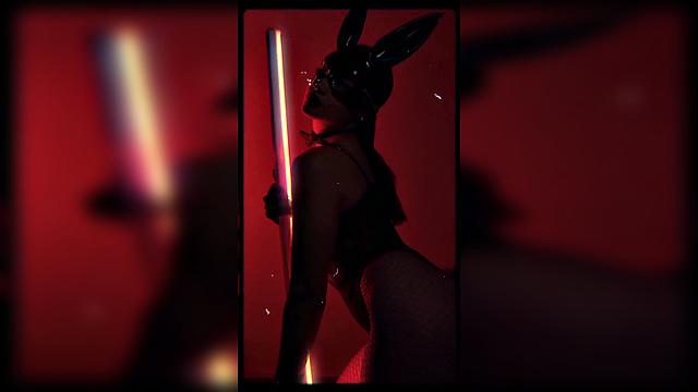 bunny ears latex body goals