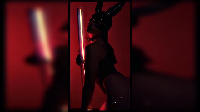 bunny ears latex body goals