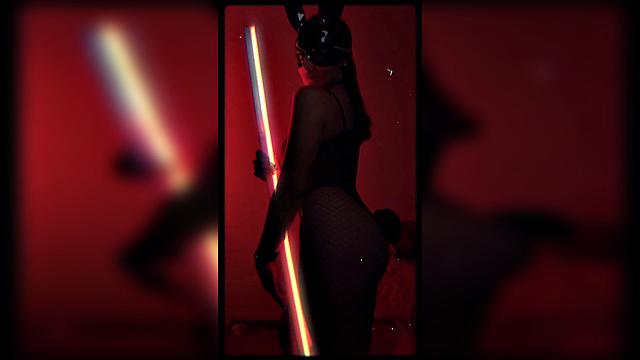 bunny ears latex body goals