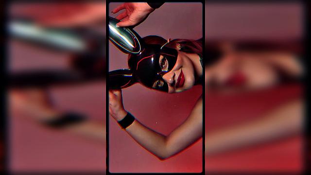 bunny ears latex body goals