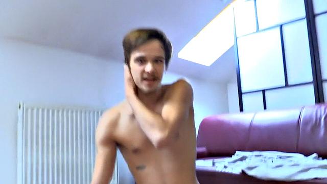 Straight Euro boi gets POV fucked in his 22yo ass