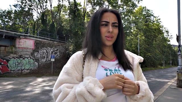 Real outdoor orgy with drivers