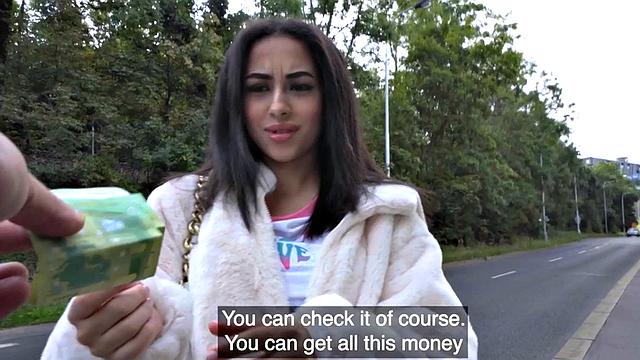 Real outdoor orgy with drivers