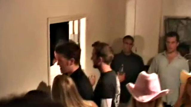 College slut takes on frat party raging hard and fast