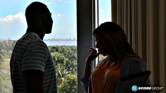 The sexy realtor and the big cock