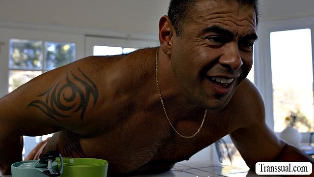 Fuck my big piece of cake after baking it