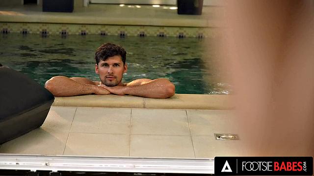 FOOTSIE BABES - Veronica Leal's Feet Tease a Monster Cock Before Ass Gets Stretched Wide!