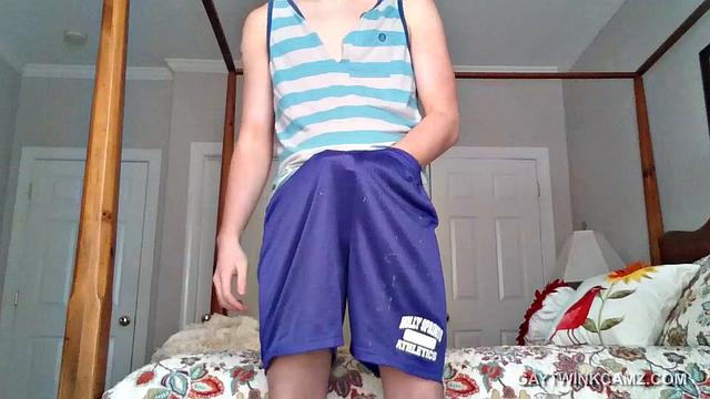 Young Cole Stroking Cock