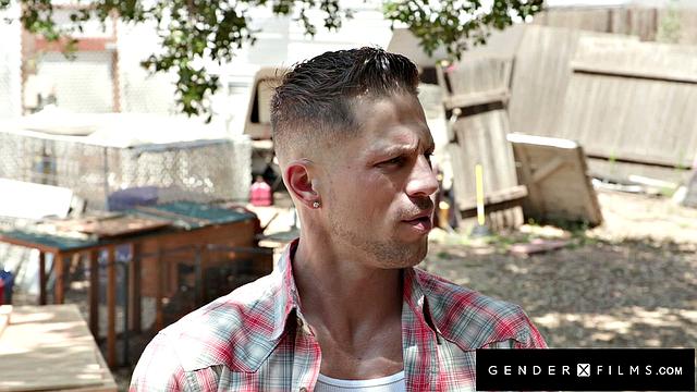 Hot Trans Space Babe Drilled By Hunk Earthling - GenderXFilms