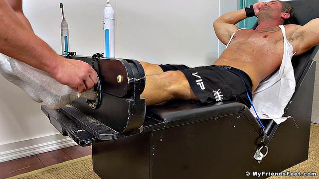 Joey Gets A Ticklish Lesson From Iceman - Joey