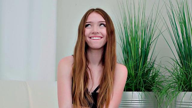 Skinny babe facefucked by BF