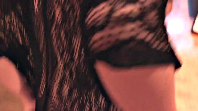 Pink hair deepthroat GF sucks cock in amateur POV