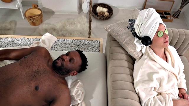 Sinful MILF doggystyled by lover after cockriding