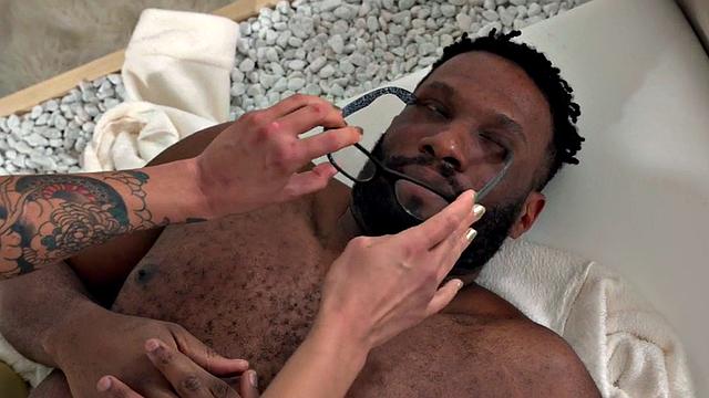 Sinful MILF doggystyled by lover after cockriding