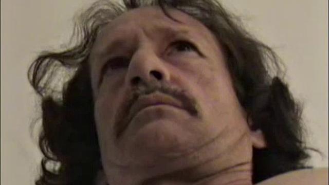 While he looks much older than he is, Pete has battled addiction most of his life. He now struggles with guilt as his Mother is dying and he can't find the strength to quit.