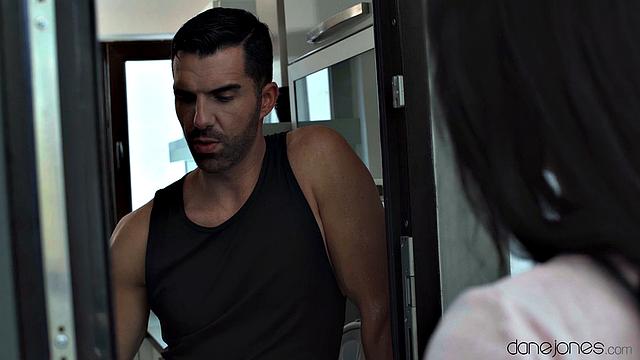 Filled up by her noisy neighbor