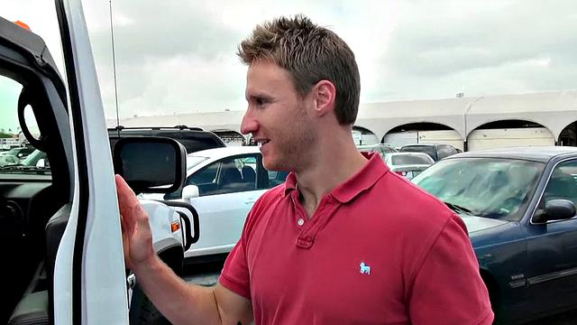 Hot mature redhead gets her big tits and tight pussy fucked in park by a lucky guy