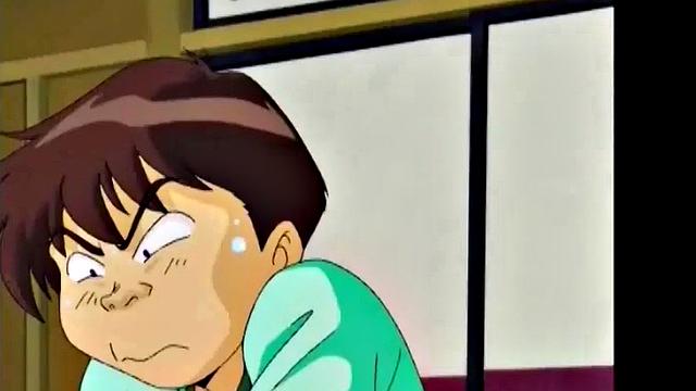 жаркая брюнетка в блузке получает мощный трах на кровати