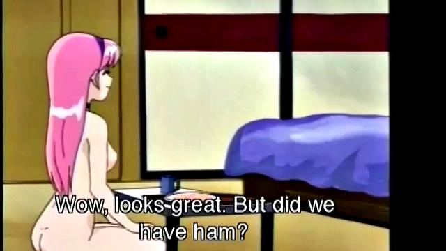 жаркая брюнетка в блузке получает мощный трах на кровати