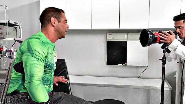 Crossdresser hunk bareback fucks doctor after asstoyed