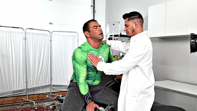 Crossdresser hunk bareback fucks doctor after asstoyed