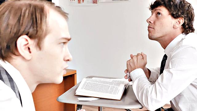 Dicked down in detention