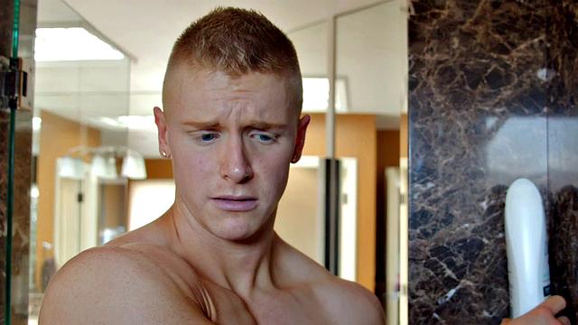 Rimming jock fingers and breeds stepbros ass