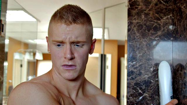 Rimming jock fingers and breeds stepbros ass