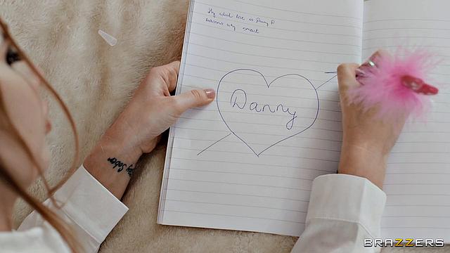 College Cutie Takes Notes