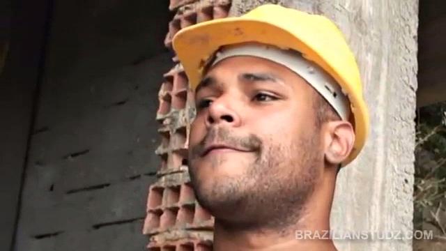 Ramon Lima and Francisco Macedo are muscular Latino construction workers. These guys are built for heavy labor and they fuck just that way. Ramon fucks Francisco as if he has nothing else to think about and Francisco is up for the challenge.