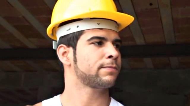 Ramon Lima and Francisco Macedo are muscular Latino construction workers. These guys are built for heavy labor and they fuck just that way. Ramon fucks Francisco as if he has nothing else to think about and Francisco is up for the challenge.