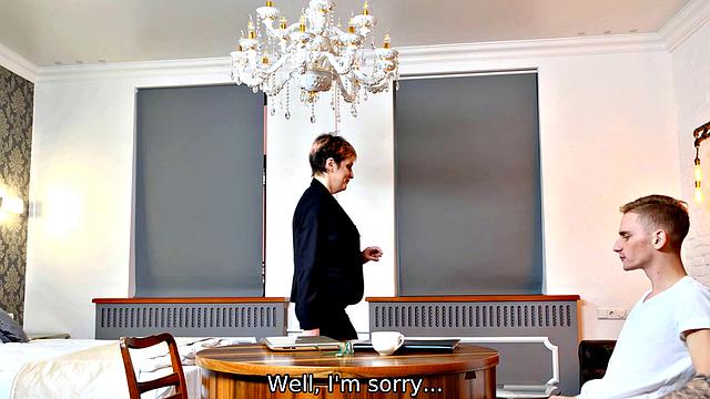 TUTOR4K. Student hides tutors glasses to have sex with her