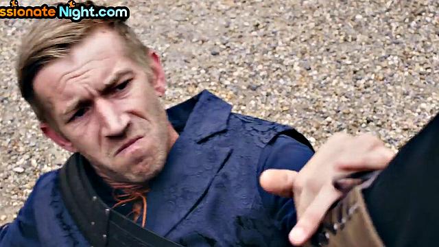 Stunning babes drilled in group sex