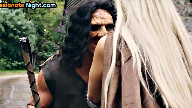 Stunning babes drilled in group sex