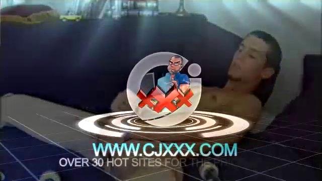 After getting naked and delivering a hot stroke show, Adam sprays cum up past his head and makes such a mess that he has no choice but to take a shower, which we get to watch.