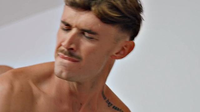 Ass fucked gay penetrated by huge tool in tight