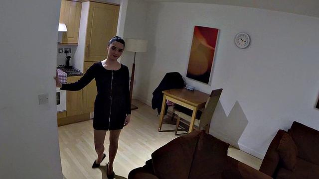 Kinky office girl gets her holes drilled by a policeman in uniform