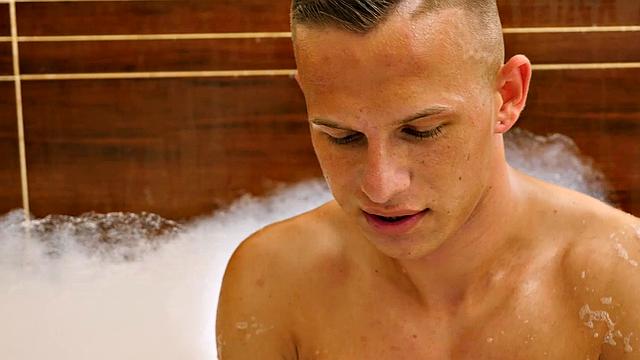 Johnny and Martin get straight to business-no small talk, just some intense gay action