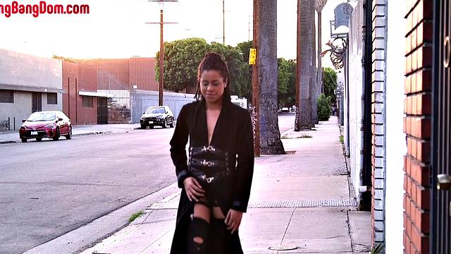 Ruthless gangbang for ebony 