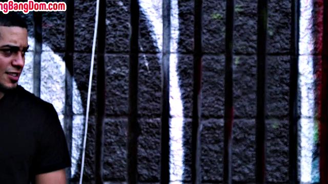 Ruthless gangbang for ebony 