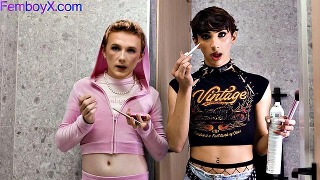 Greedy influencer seduces zaddy