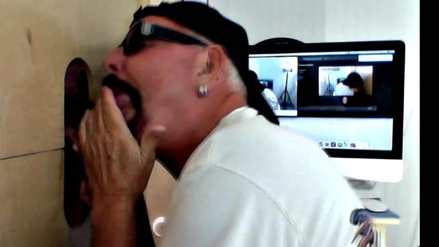 married dude skips the vows and goes straight for his buddy's cock