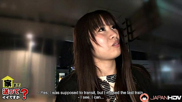 Eri Makino misses late night train