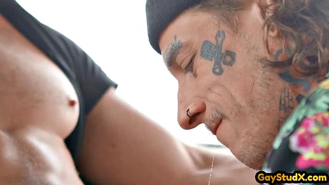 Naughty jock ass pounded by big cock