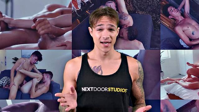 Twink Stepbro Caught Jerking Fucks Jock  - NextDoorTaboo