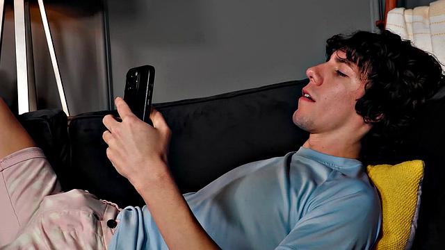 Twink Stepbro Caught Jerking Fucks Jock  - NextDoorTaboo