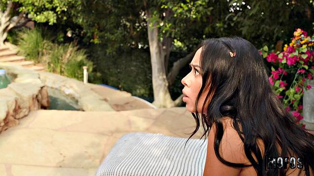 Skiing With His Piece!?