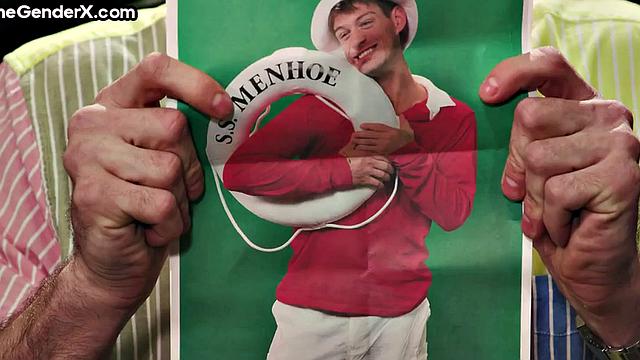 Bigbooty ebony Tgirl assfucked in outdoor