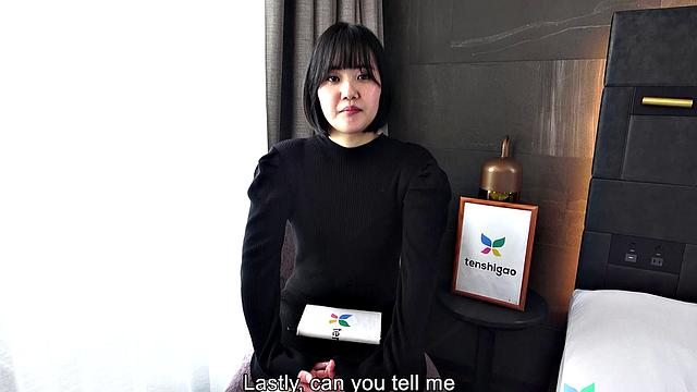 Moeka Tachibana is twenty seven years old and in her porn video